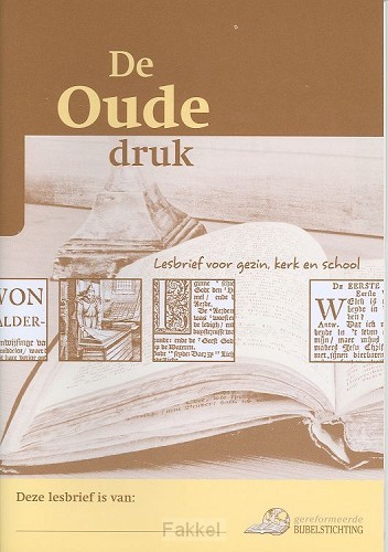 Lesbrief de oude druk