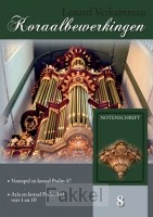 Koraalbewerking  8 Notenschrift