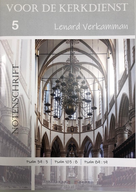 Voor de kerkdienst  5 Notenschrift