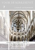 Voor de kerkdienst  7 Notenschrift