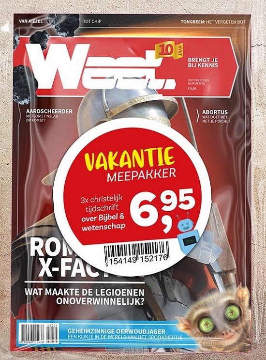 Weet magazine vakantiepakket