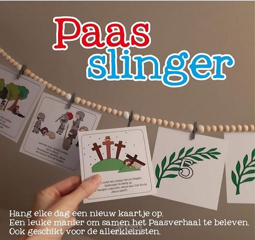 Paasslinger incl. kralenslinger