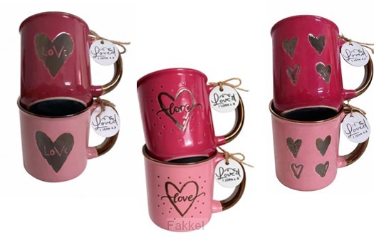 Mug Hearts Loved 1 John 4