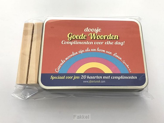 Goede woorden Complimenten