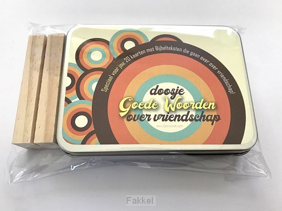 Goede woorden Vrienschap