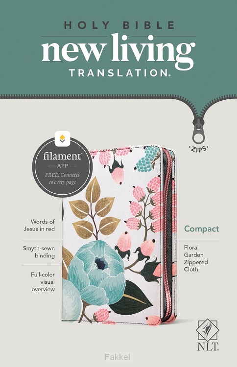 NLT Compact Zipper Bible