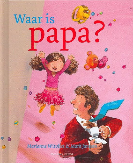 Waar is papa miniprentenboek