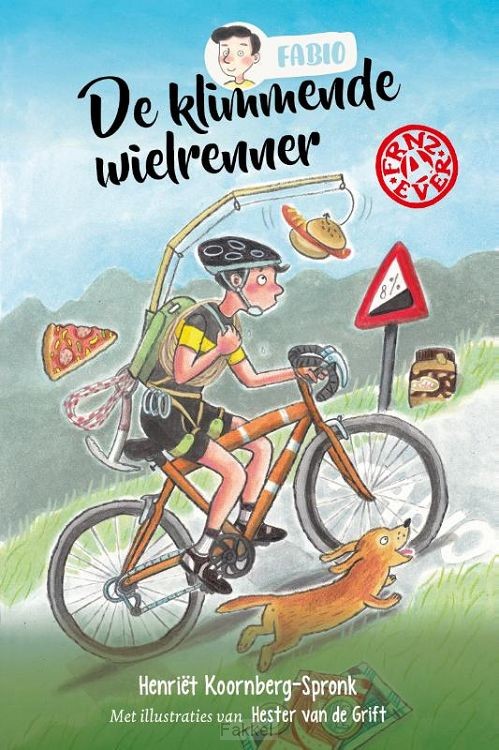 Klimmende wielrenner