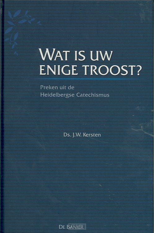 Wat is uw enige troost  POD