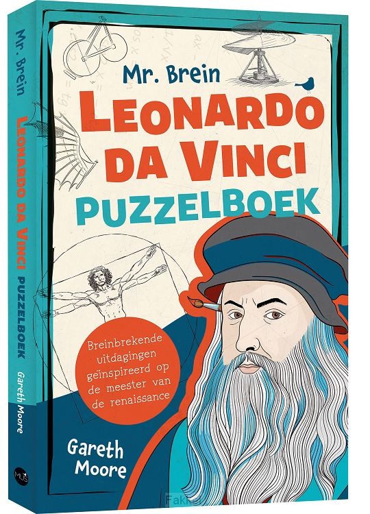 Mr. Brein Leonardo Da Vinci puzzelboek