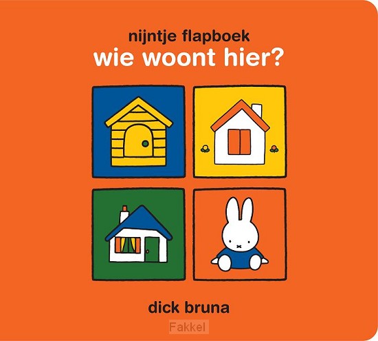 Nijntje flapboek wie woont hier?