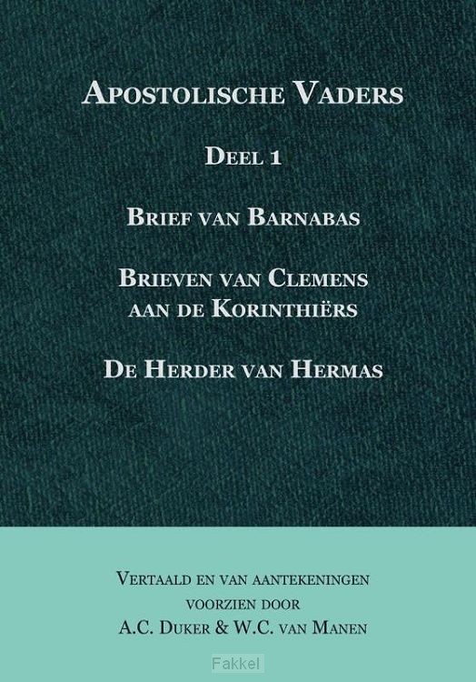 Apostolische vaders 1  POD