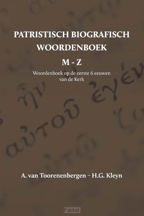 Patristisch Biografisch Woordenboek 2 Le