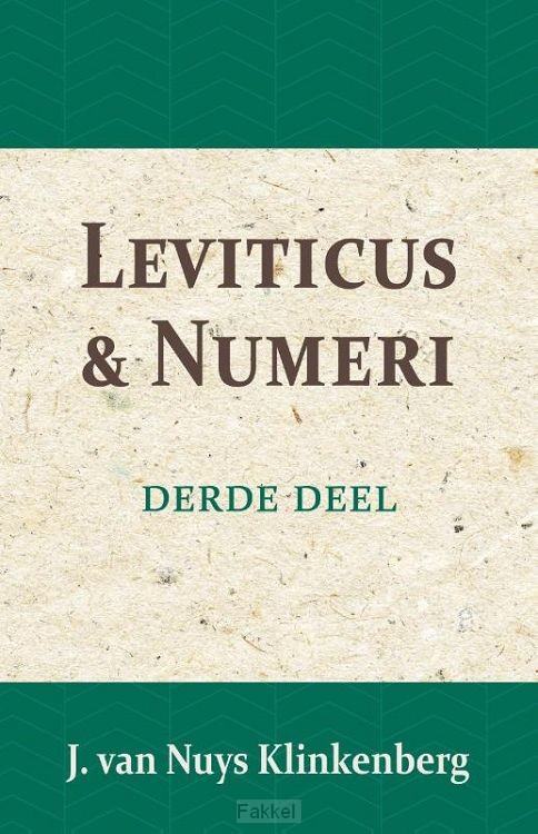 Bijbelverklaring leviticus en numeri POD