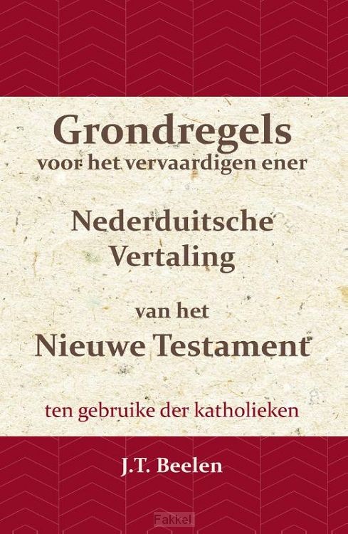 Grondregels voor het vervaardigen ener N