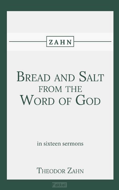 Bread and Salt from the Word of God