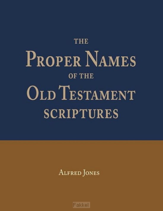 The Proper Names of the Old Testament Sc