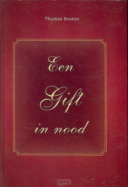 Gift in nood
