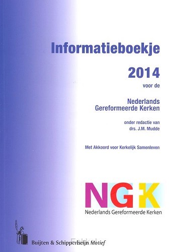 Informatieboekje 2014 ned geref kerken