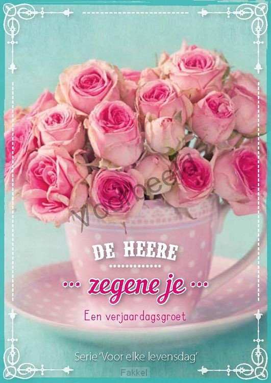 De HEERE zegene je A6