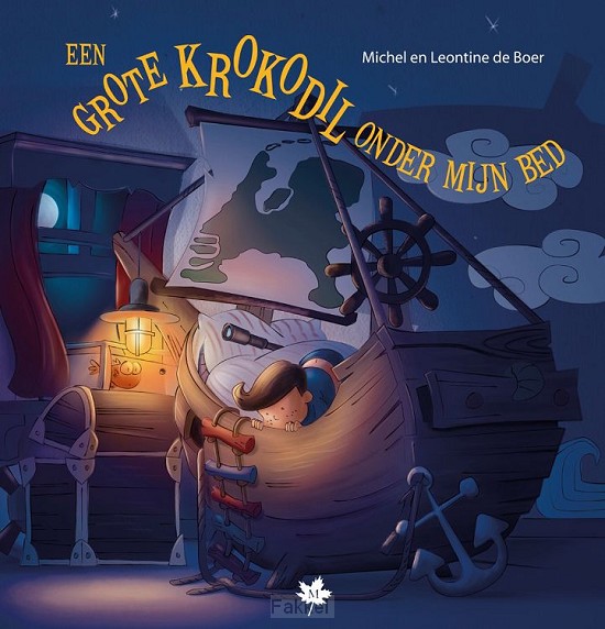 Krokodil onder mijn bed KLEURBOEK