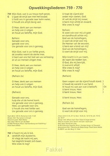 Opwekking tekstaanv 38 (759-770) ongep.