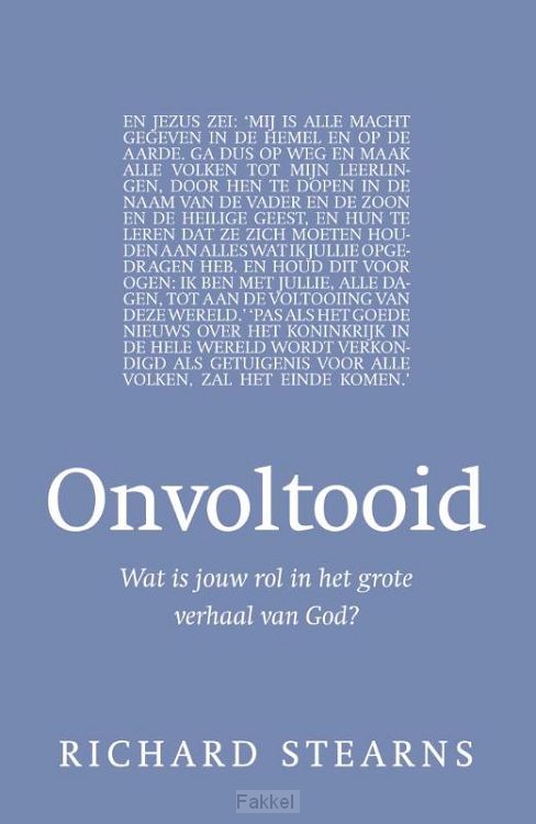 Onvoltooid