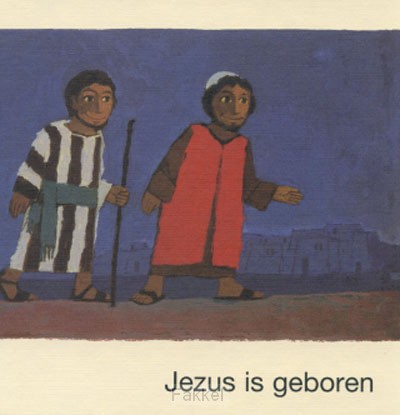 Miniboekje Jezus is geboren