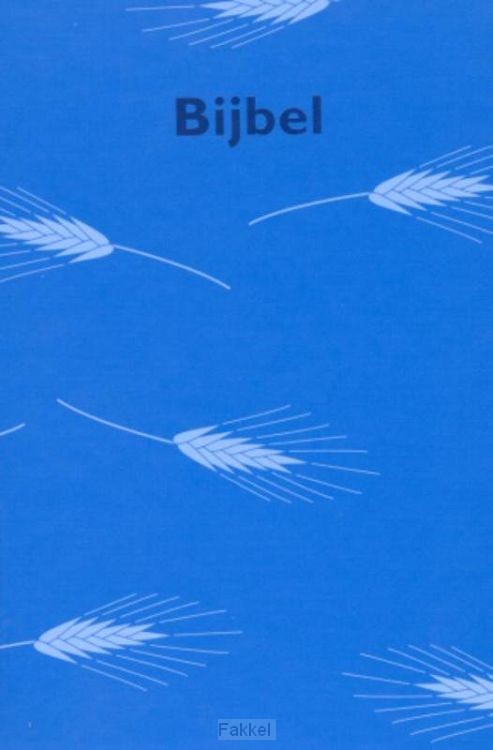 Schoolbijbel NBG aren blauw