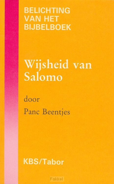 Wijsheid van salomo  POD