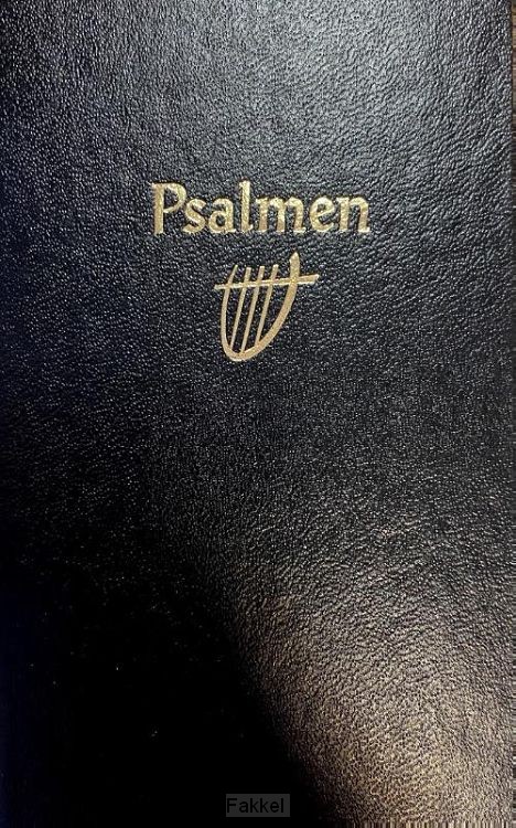 Psalmboek 1773 zwart 12g harde band ritm