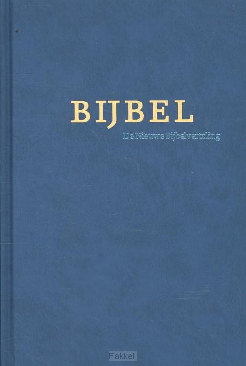 Huisbijbel NBV blauw