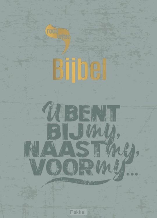 Roodletterbijbel design quote