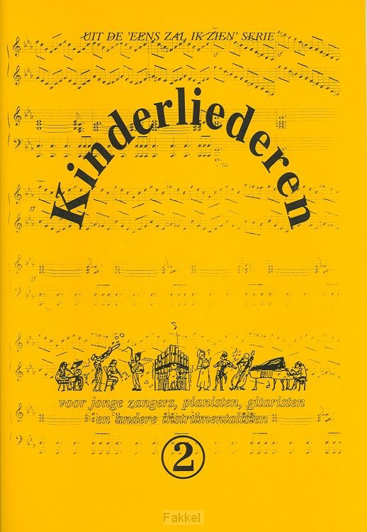 Kinderliederen 2 muziekboek