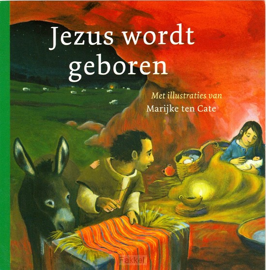 Jezus wordt geboren Nederlands miniboekj