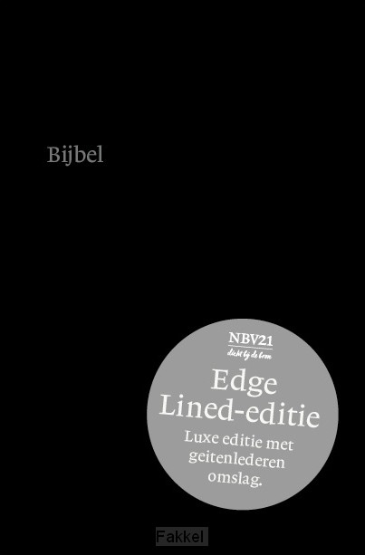 Bijbel NBV21 Edge lined-editie