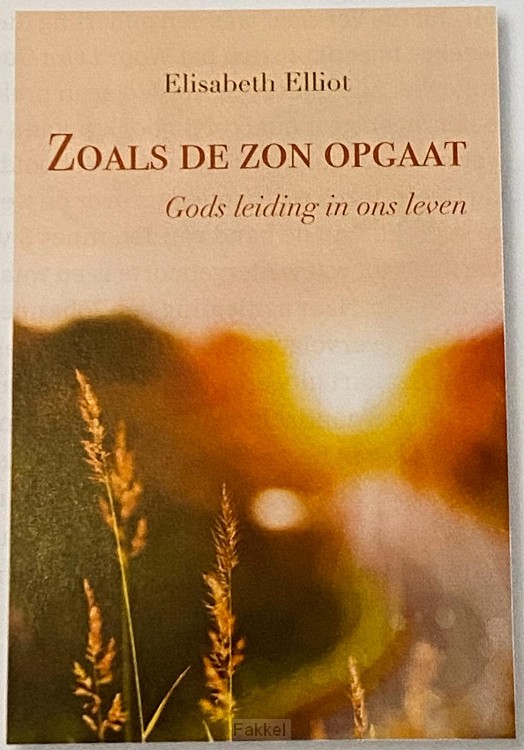 Zoals de zon opgaat
