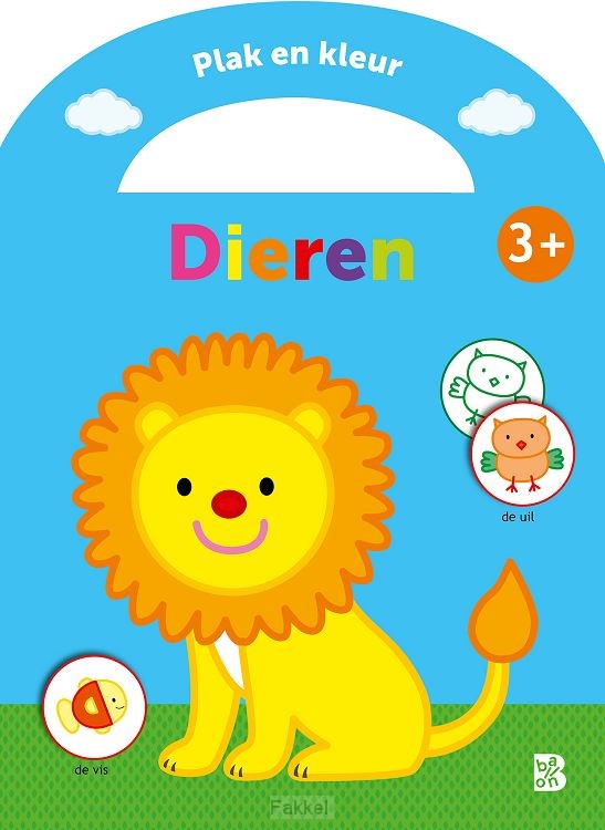 Stickerkoffer dieren 3+