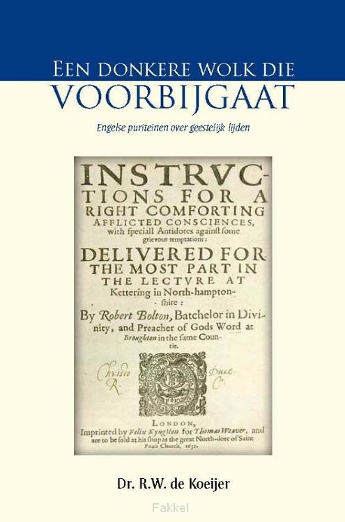 Donkere wolk die voorbij gaat