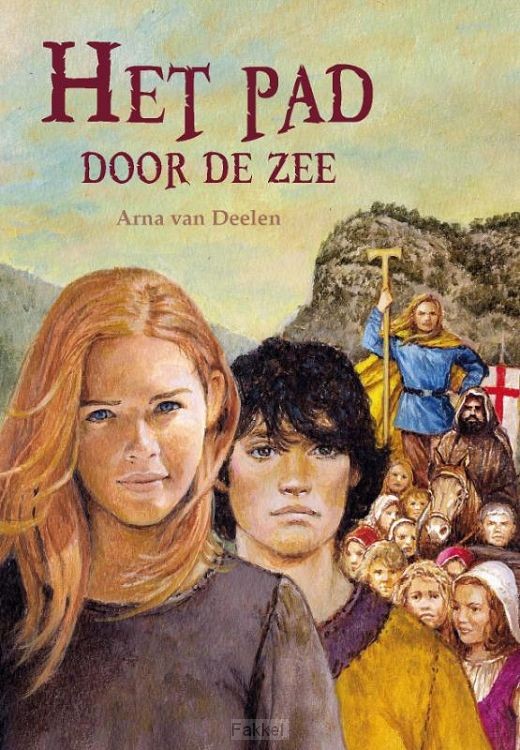 Pad door de zee