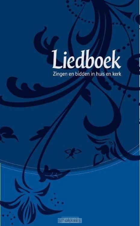 Liedboek - blauw kunstleer
