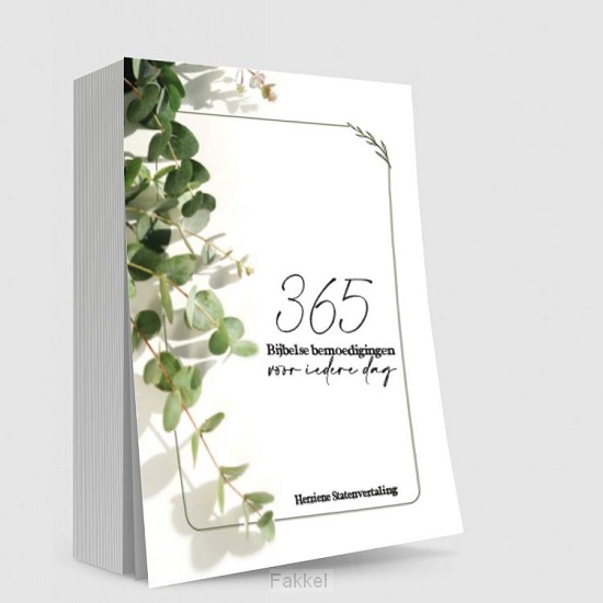 Scheurkalender 365 bijbelse bemoediginge