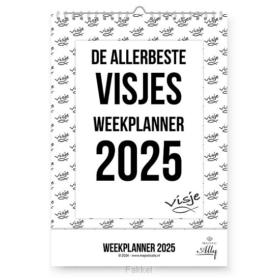 Weekplanner de allerbeste visjes