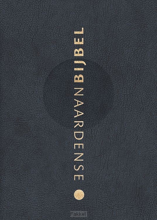 Nachtblauw gebonden leer