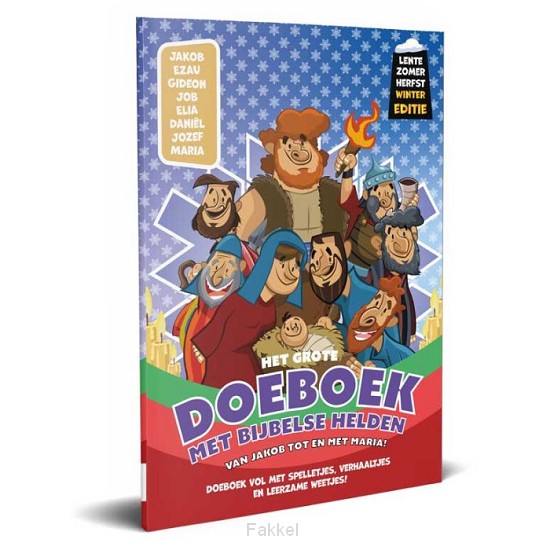 Grote Doeboek met Bijbelse helden Winter