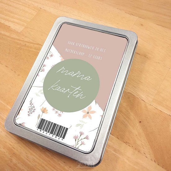 Blikje mama kaarten moeder