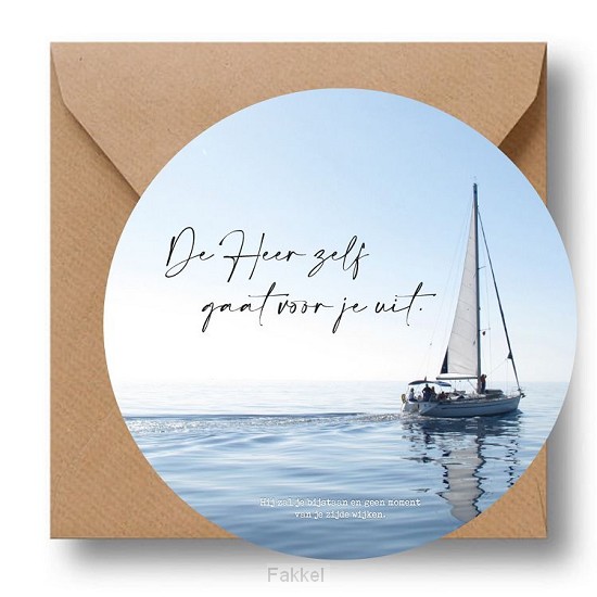 Cirkelcadeau Heer gaat zelf voor je uit