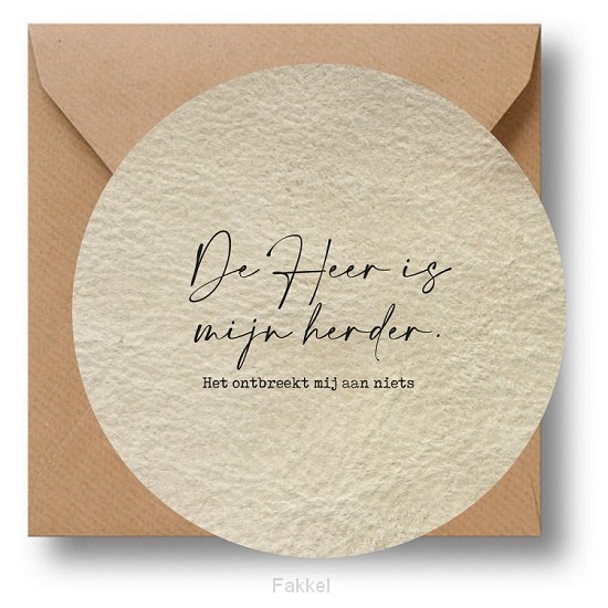 Cirkelcadeau Herder het ontbreekt mij aa