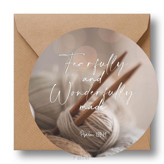 Cirkelcadeau fearfully and wonderfully