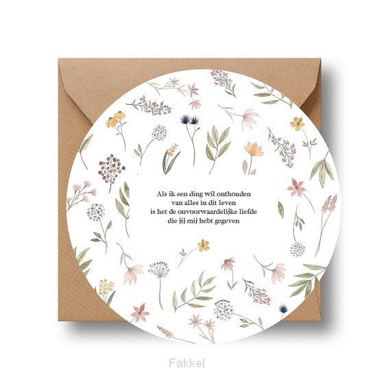 Cirkelcadeau als ik een ding wil onthoud